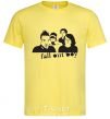 Мужская футболка FALL OUT BOY Band Лимонный фото
