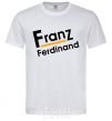 Мужская футболка FRANZ FERDINAND Белый фото