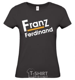 Women's T-shirt FRANZ FERDINAND black фото