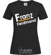 Women's T-shirt FRANZ FERDINAND black фото