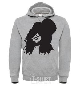 Men`s hoodie GUNS'N'ROSES sport-grey фото