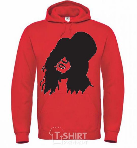 Men`s hoodie GUNS'N'ROSES bright-red фото