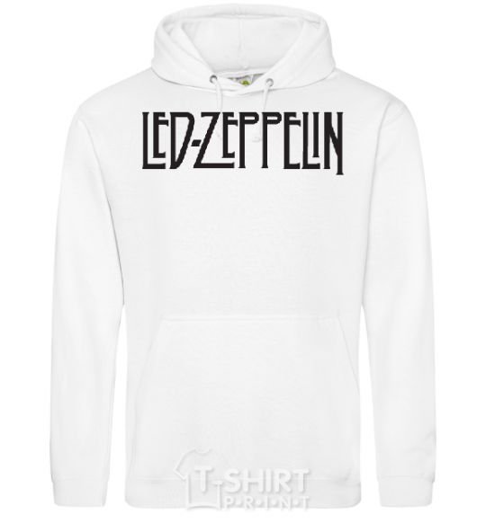 Men`s hoodie LED ZEPPELIN White фото