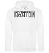 Men`s hoodie LED ZEPPELIN White фото