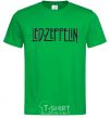 Мужская футболка LED ZEPPELIN Зеленый фото