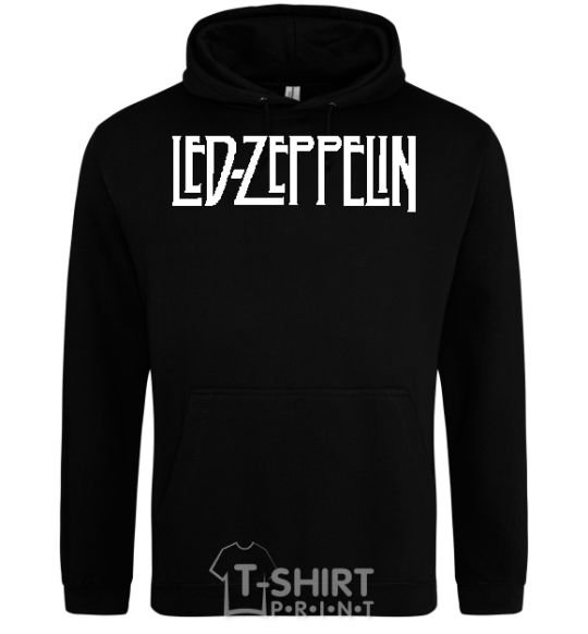 Men`s hoodie LED ZEPPELIN black фото