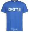Мужская футболка LED ZEPPELIN Ярко-синий фото