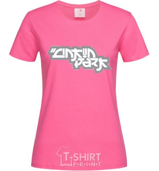 Женская футболка LINKIN PARK Ярко-розовый фото