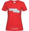 Women's T-shirt LINKIN PARK red фото