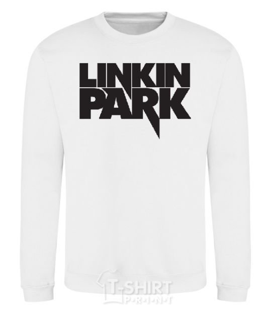 Sweatshirt LINKIN PARK inscription White фото