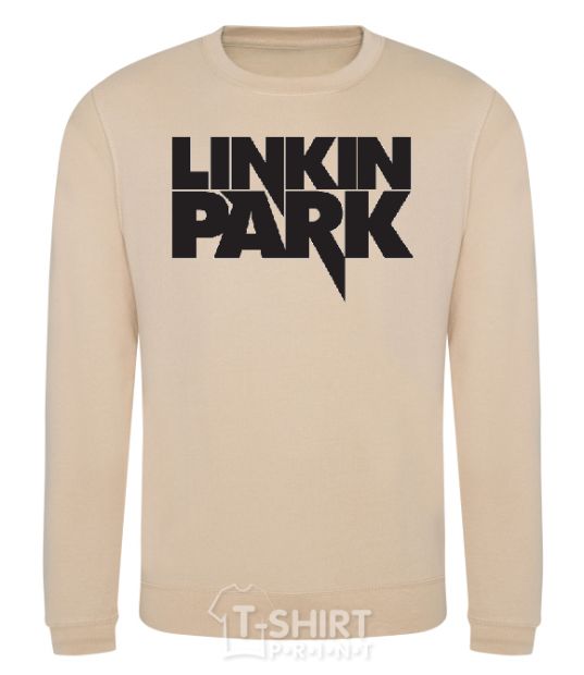 Sweatshirt LINKIN PARK inscription sand фото