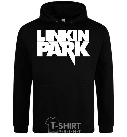 Men`s hoodie LINKIN PARK inscription black фото