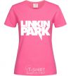 Women's T-shirt LINKIN PARK inscription heliconia фото