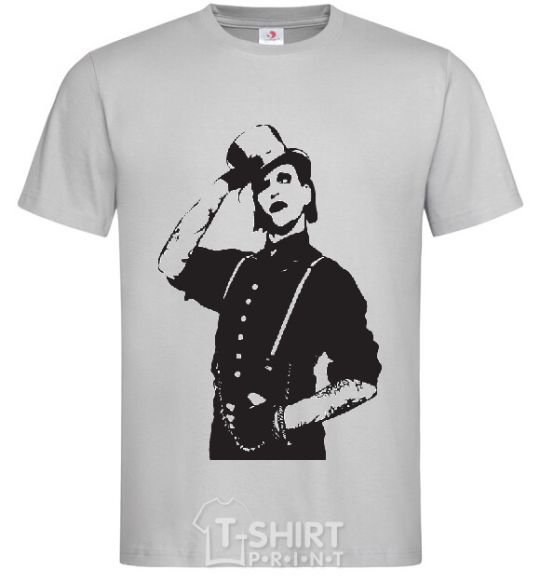 Men's T-Shirt Merlin Manson grey фото