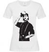 Women's T-shirt Merlin Manson White фото