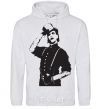 Men`s hoodie Merlin Manson sport-grey фото