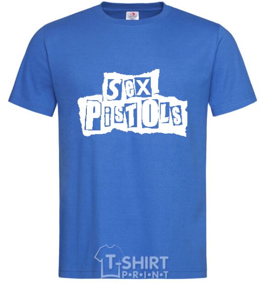 Мужская футболка SEX PISTOLS Ярко-синий фото
