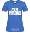 Women's T-shirt SEX PISTOLS royal-blue фото