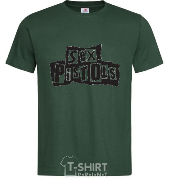 Мужская футболка SEX PISTOLS Темно-зеленый фото