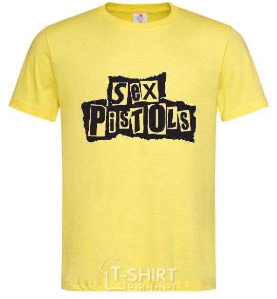Мужская футболка SEX PISTOLS Лимонный фото