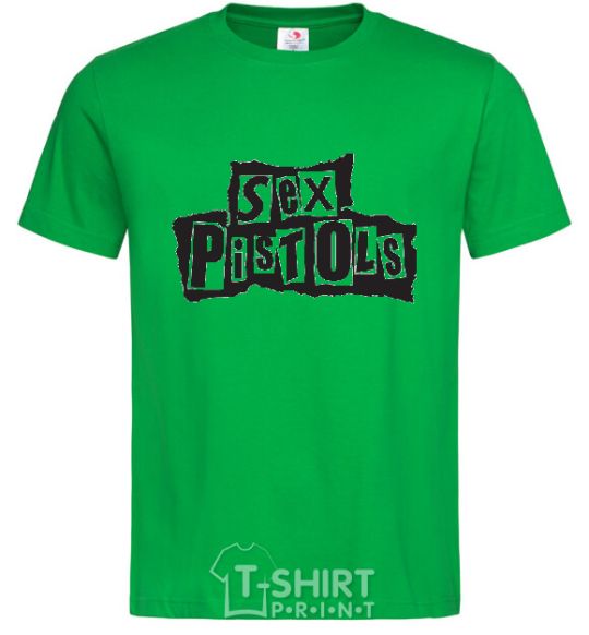 Мужская футболка SEX PISTOLS Зеленый фото