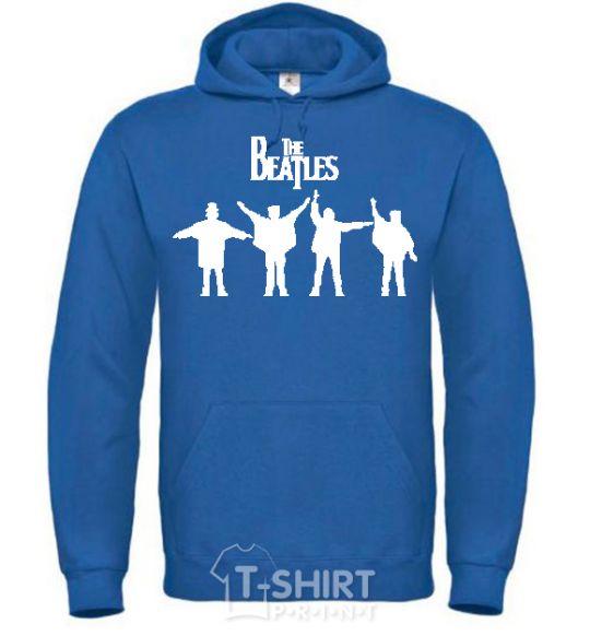 Men`s hoodie THE BEATLES team royal фото