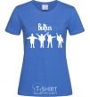 Women's T-shirt THE BEATLES team royal-blue фото