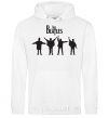 Men`s hoodie THE BEATLES team White фото