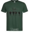 Men's T-Shirt THE BEATLES team bottle-green фото