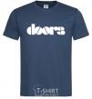 Men's T-Shirt THE DOORS navy-blue фото