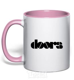 Mug with a colored handle