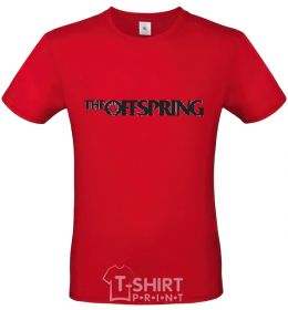 Men's T-Shirt THE OFFSPRING red фото