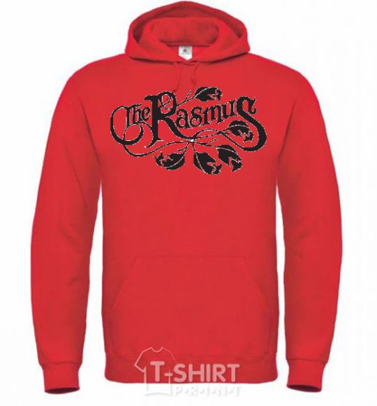Men`s hoodie THE RASMUS bright-red фото