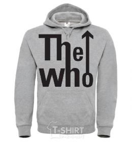Men`s hoodie THE WHO sport-grey фото