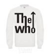 Sweatshirt THE WHO White фото