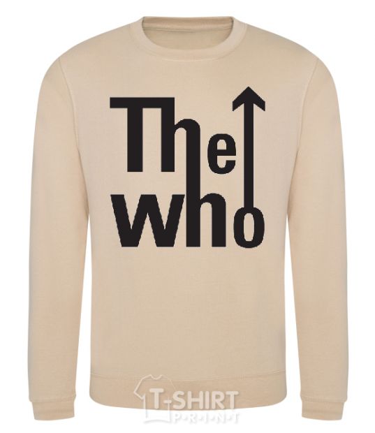 Sweatshirt THE WHO sand фото