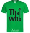 Мужская футболка THE WHO Зеленый фото