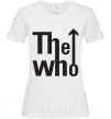 Женская футболка THE WHO Белый фото