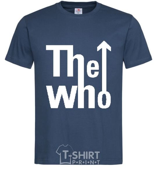 Мужская футболка THE WHO Темно-синий фото