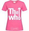Женская футболка THE WHO Ярко-розовый фото