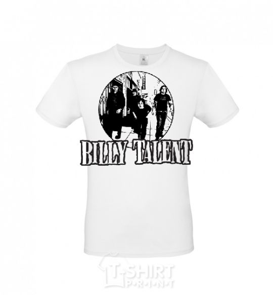 Men's T-Shirt BILLY TALENT White фото