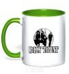 Mug with a colored handle BILLY TALENT kelly-green фото