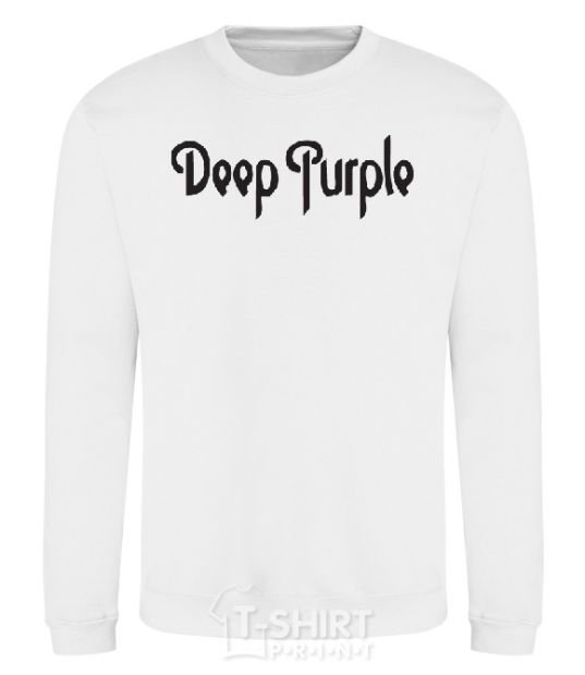 Sweatshirt DEEP PURPLE White фото