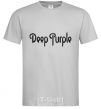 Мужская футболка DEEP PURPLE Серый фото