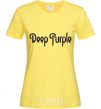 Women's T-shirt DEEP PURPLE cornsilk фото