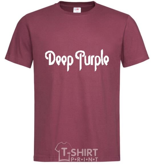 Men's T-Shirt DEEP PURPLE burgundy фото