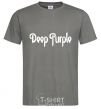 Men's T-Shirt DEEP PURPLE dark-grey фото