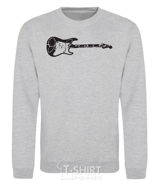 Sweatshirt DIRE STRAITS sport-grey фото