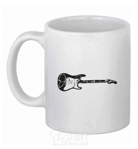 Ceramic mug DIRE STRAITS White фото