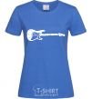 Women's T-shirt DIRE STRAITS royal-blue фото